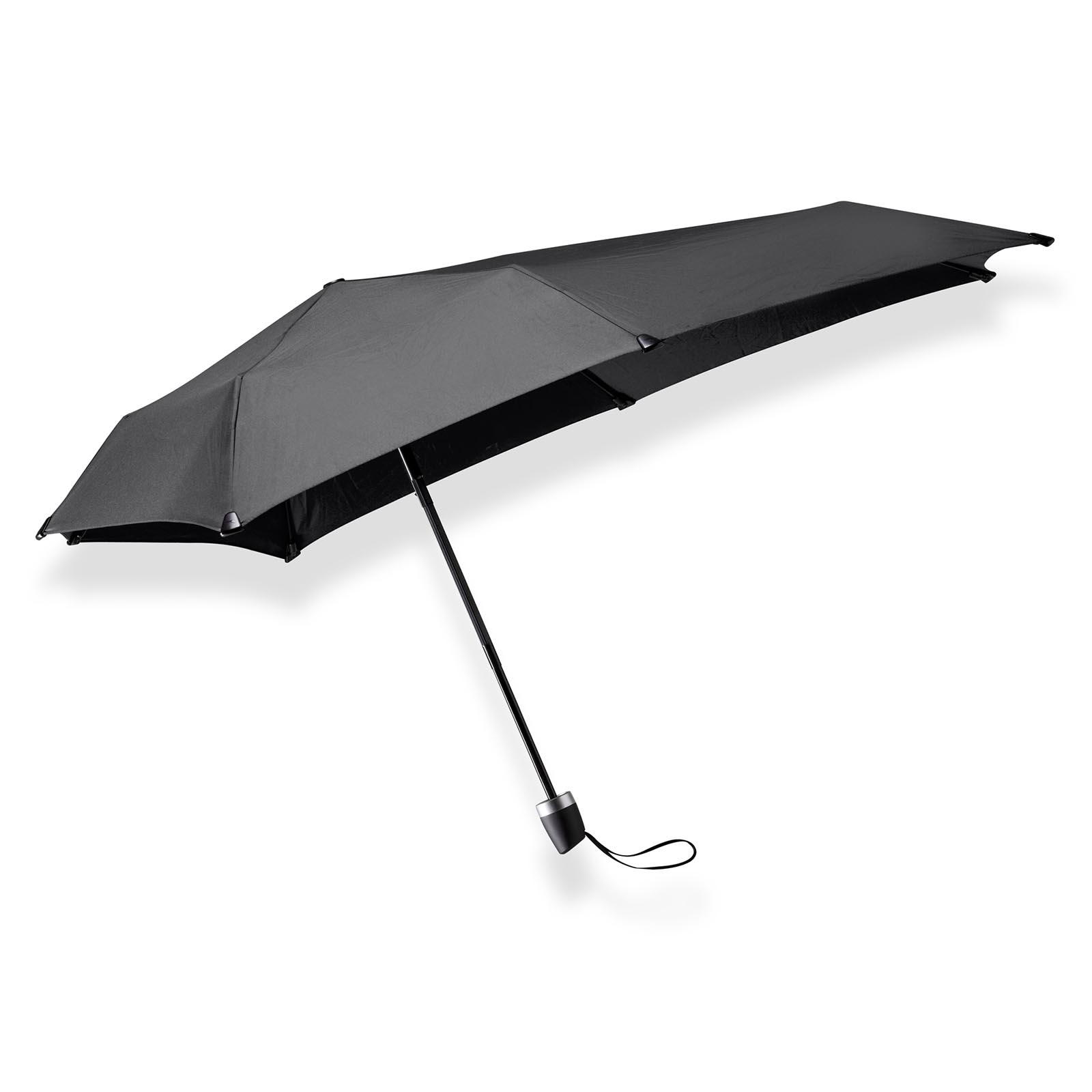 snorkel decaan Permanent Zwarte opvouwbare paraplu mini kopen? senz° mini pure black